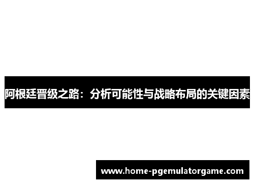 阿根廷晋级之路：分析可能性与战略布局的关键因素
