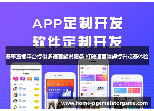 赛事直播平台提供多语言解说服务 打破语言障碍提升观赛体验